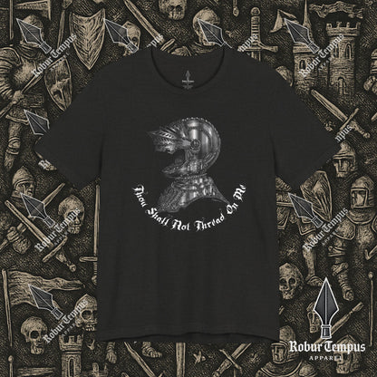 Thou Shall Not Thread On Me Helmet T-Shirt