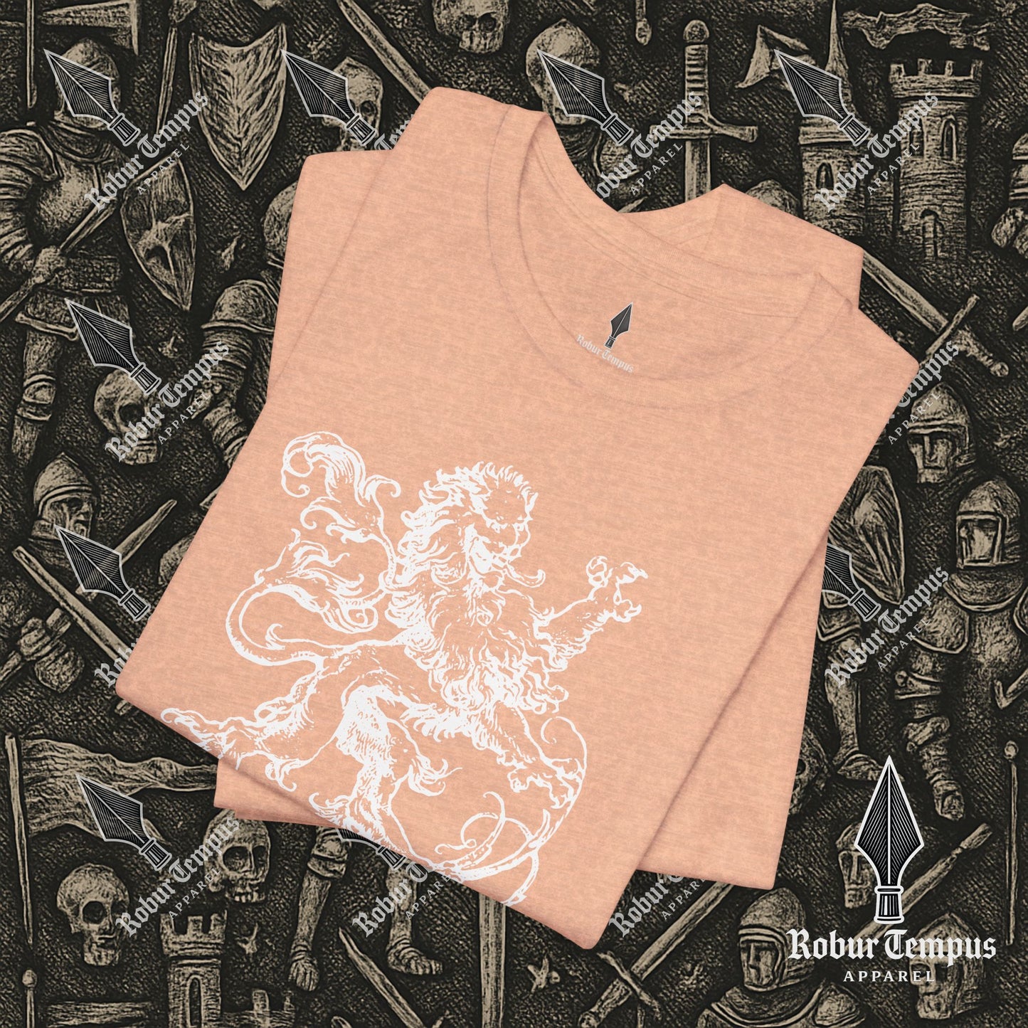 Lion Illustration T-Shirt