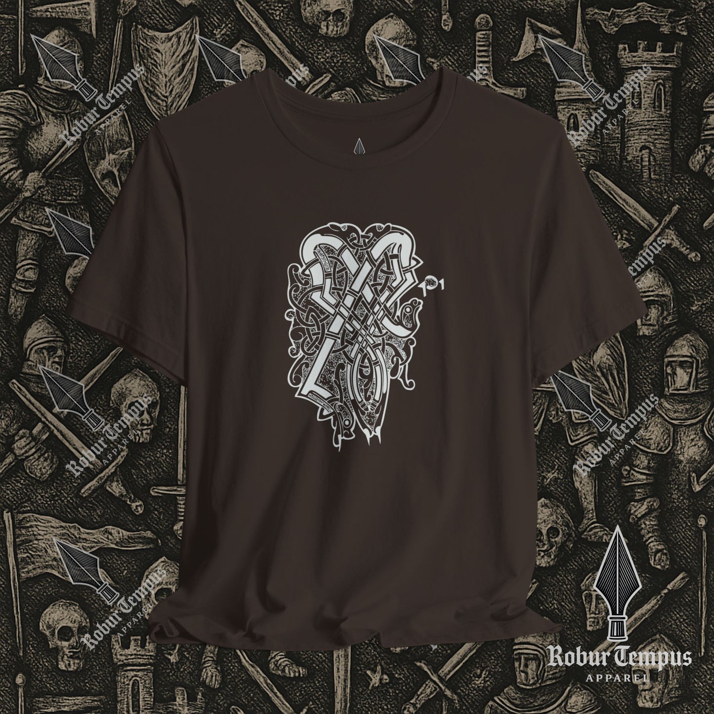 Nordic Dragon Pattern T-Shirt