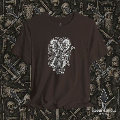 Nordic Dragon Pattern T-Shirt