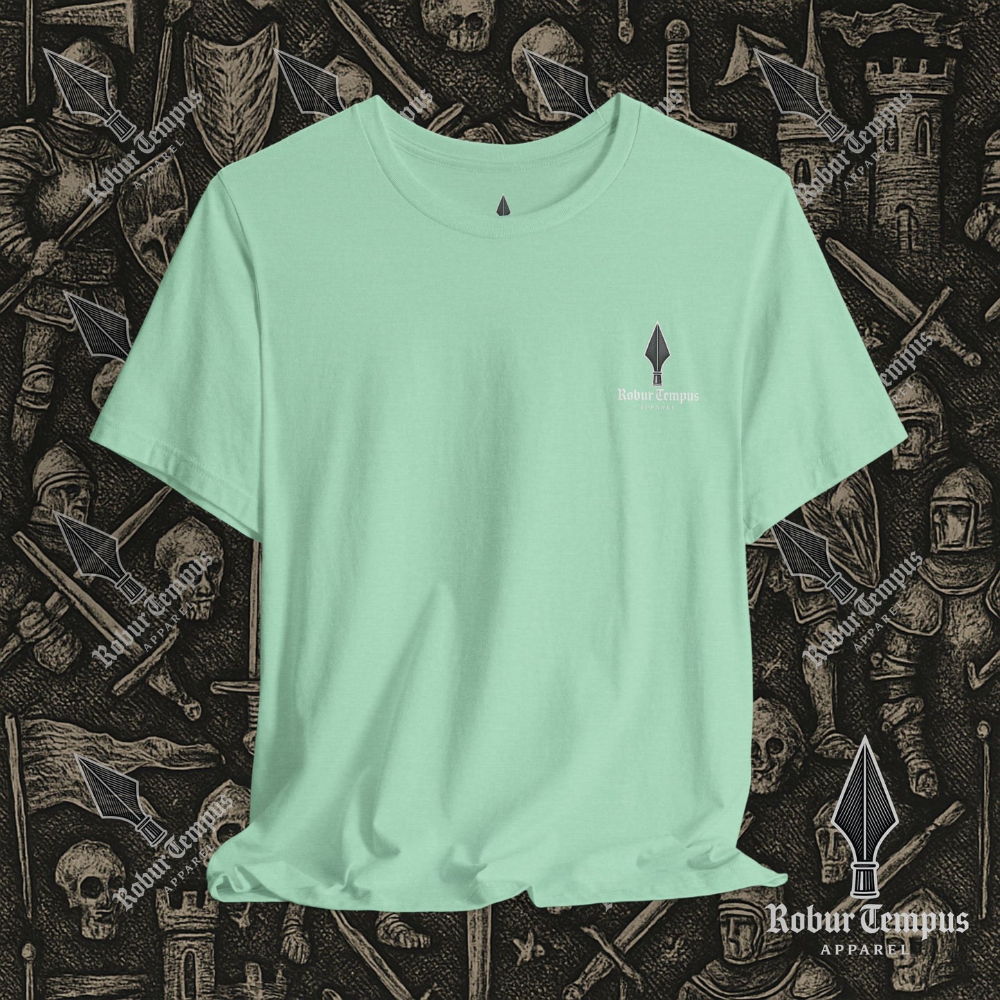 St Michael Schongauer back print T-Shirt
