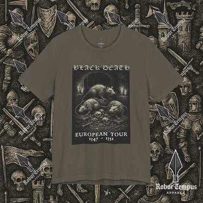 Black Death European Tour 2 Graphic T-Shirt