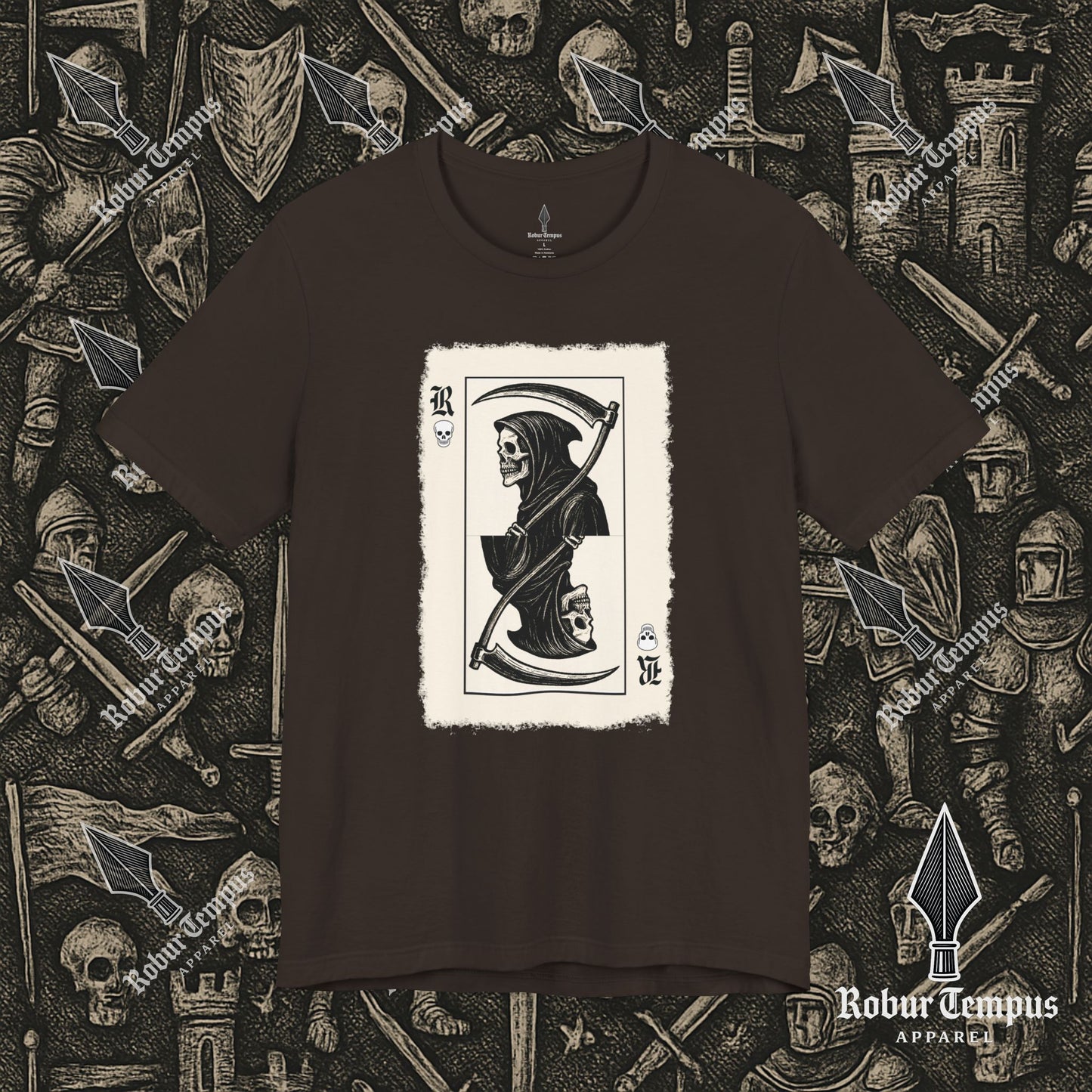 Grim Reaper Card T-Shirt