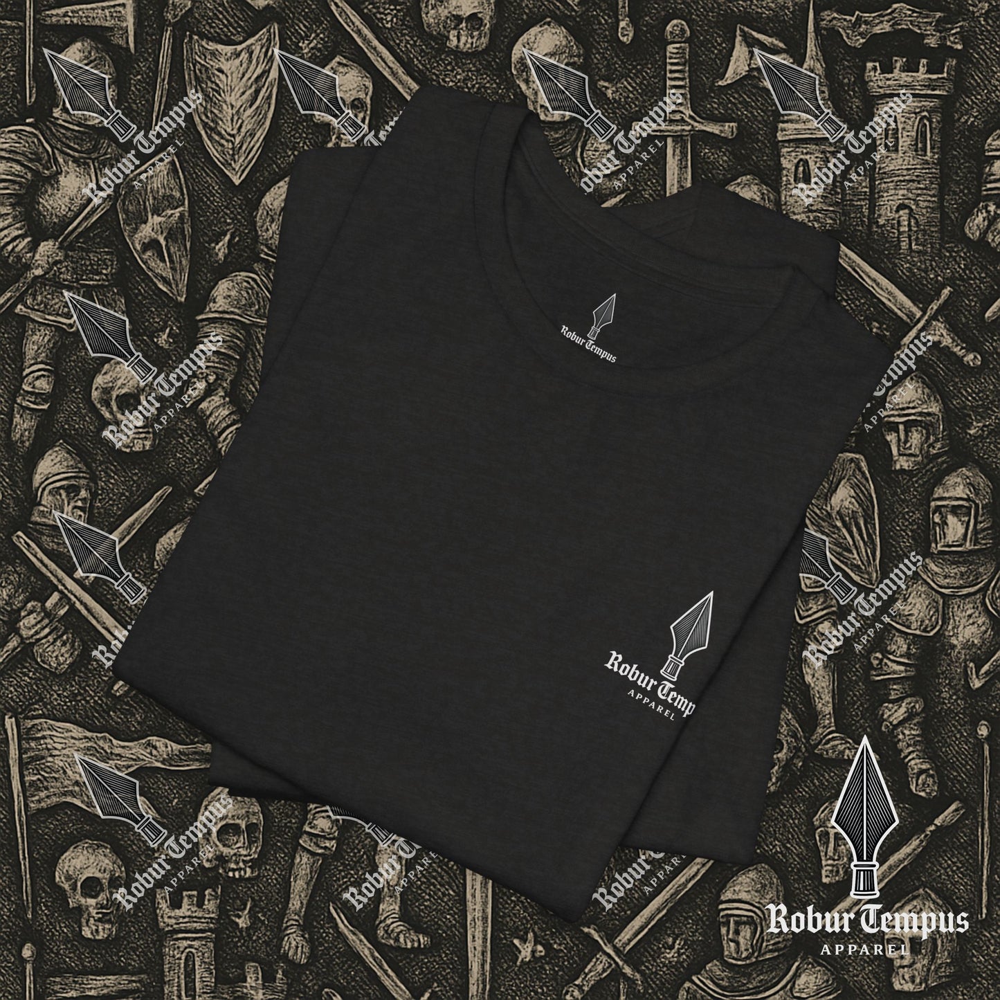 St Michael Schongauer back print T-Shirt