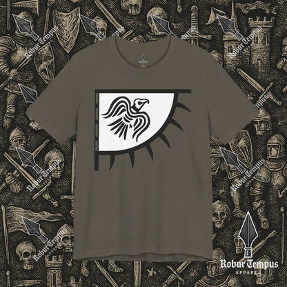 Norse Raven Banner Graphic T-Shirt