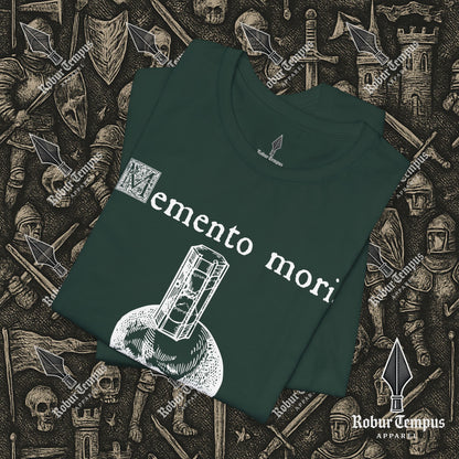 Memento Mori Skull Hourglass T-Shirt
