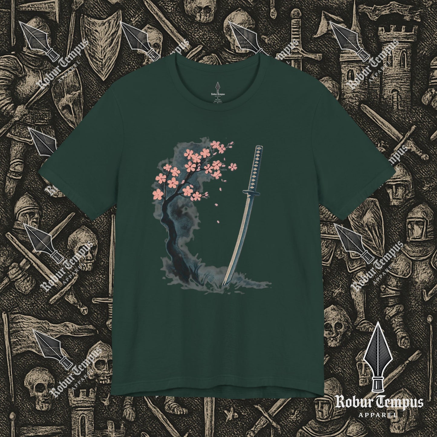 Katana by the Cherry Tree T-Shirt