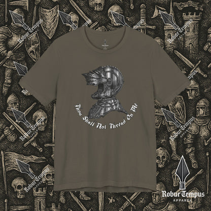 Thou Shall Not Thread On Me Helmet T-Shirt