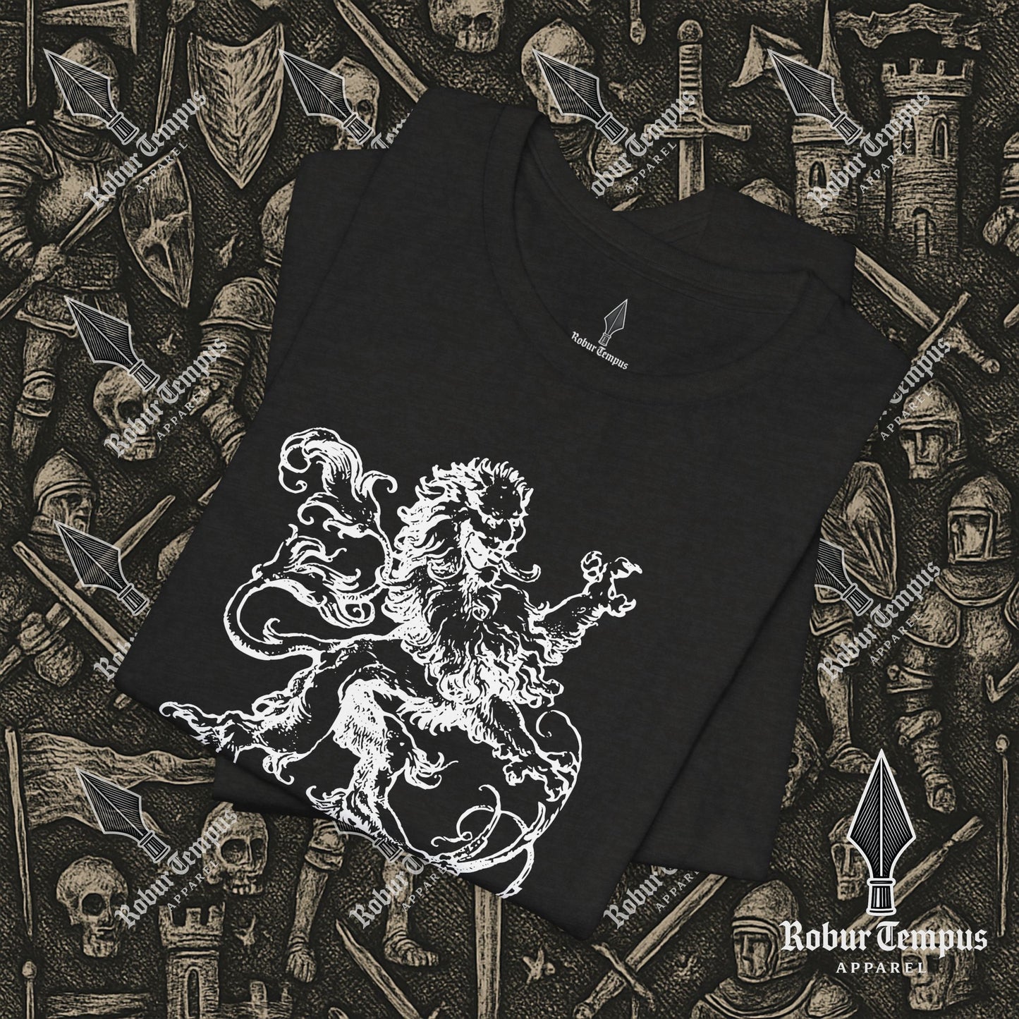 Lion Illustration T-Shirt