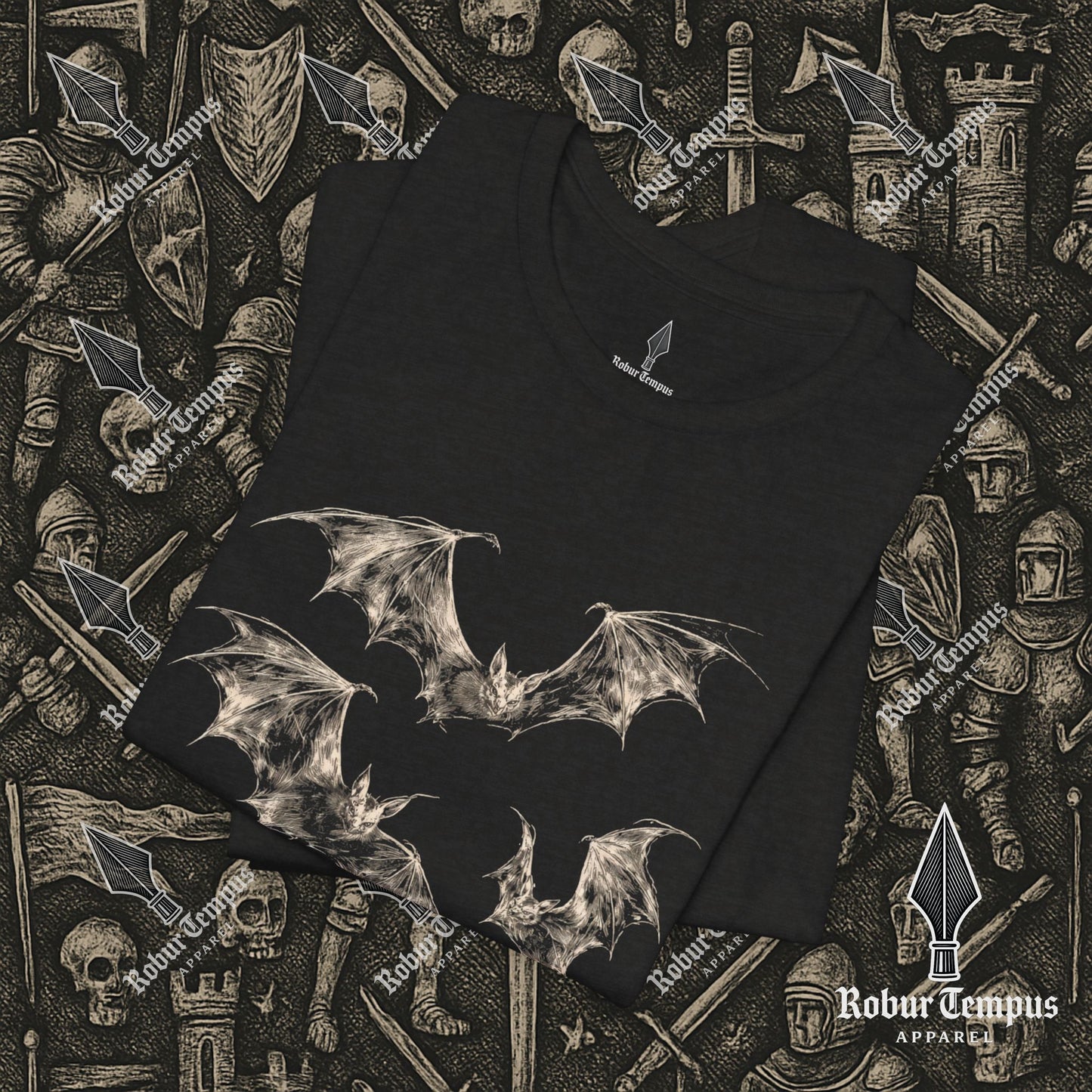 Four Bats Graphic T-Shirt