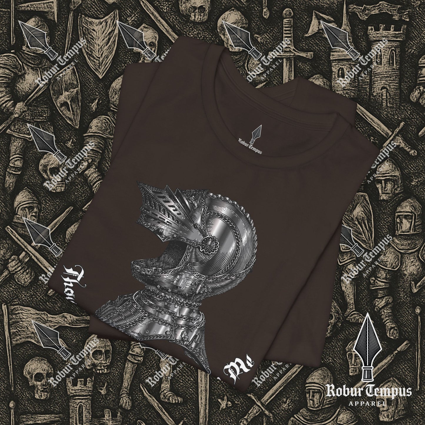 Thou Shall Not Thread On Me Helmet T-Shirt