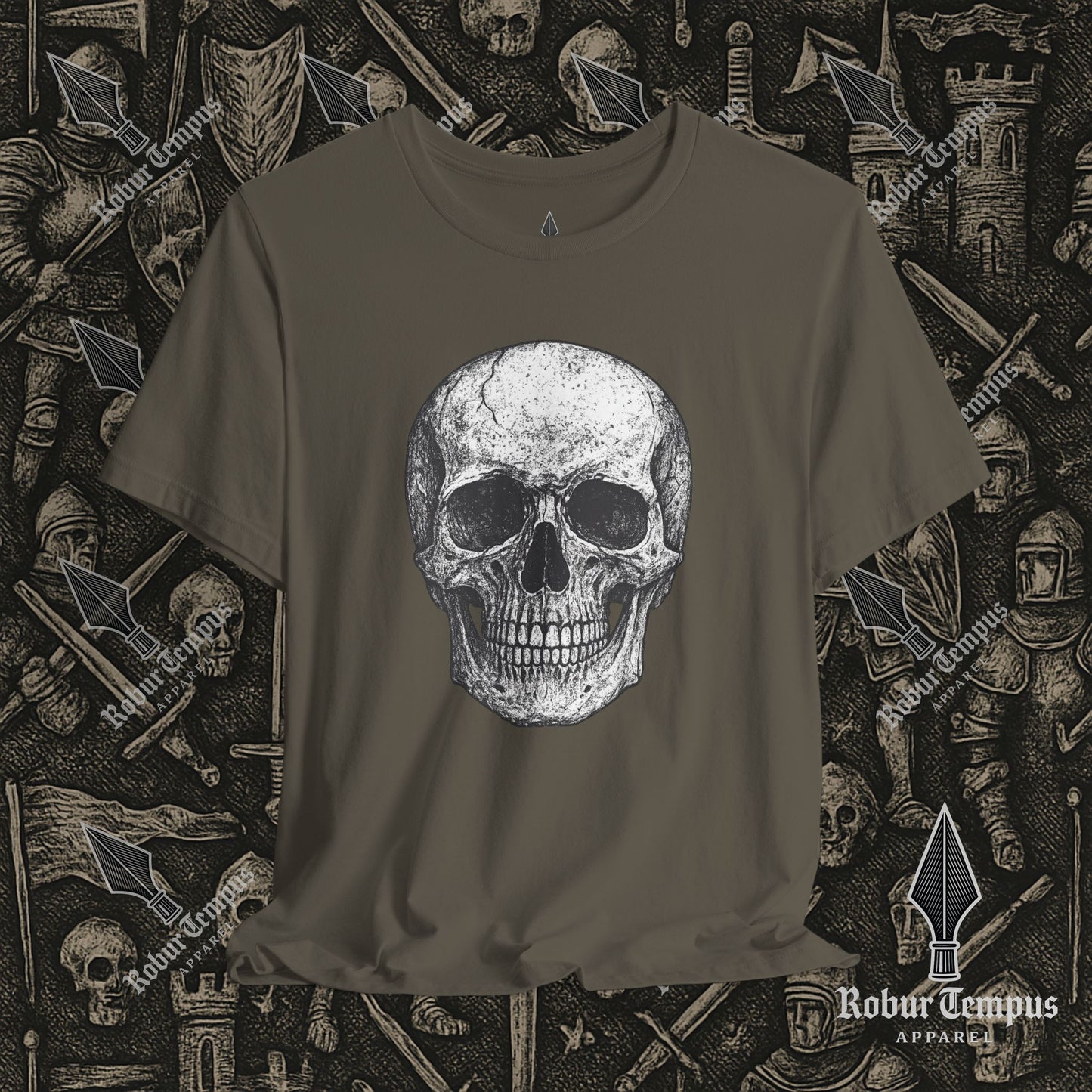 Detailed Skull T-Shirt