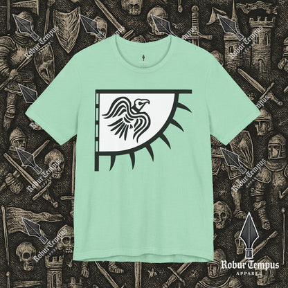 Norse Raven Banner Graphic T-Shirt