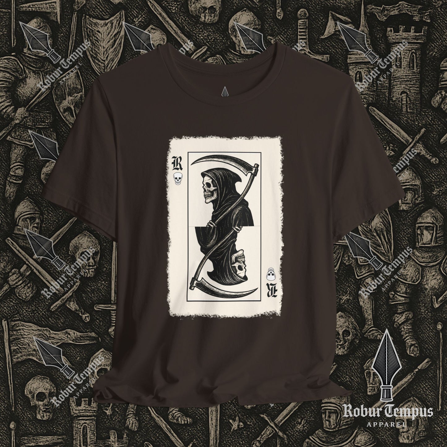 Grim Reaper Card T-Shirt