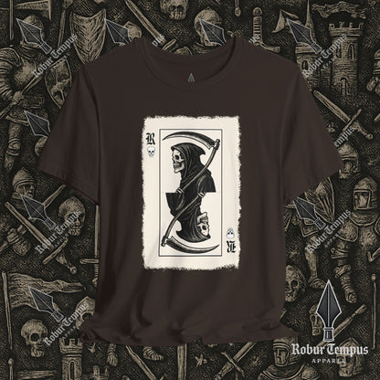 Grim Reaper Card T-Shirt