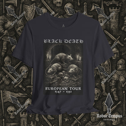 Black Death European Tour 2 Graphic T-Shirt