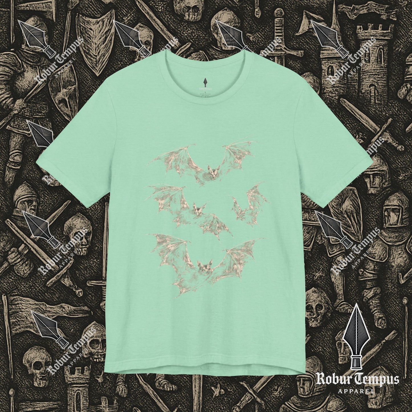 Four Bats Graphic T-Shirt