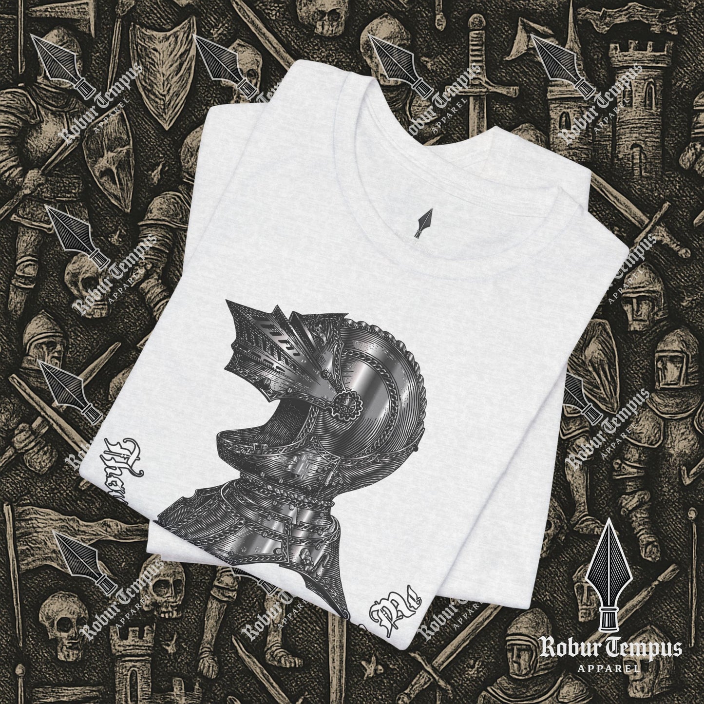 Thou Shall Not Thread On Me Helmet T-Shirt