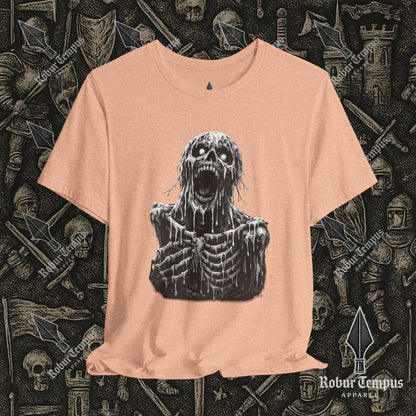 Screaming Skeleton Graphic T-Shirt