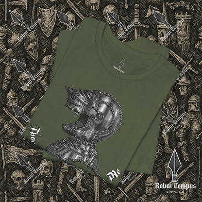 Thou Shall Not Thread On Me Helmet T-Shirt