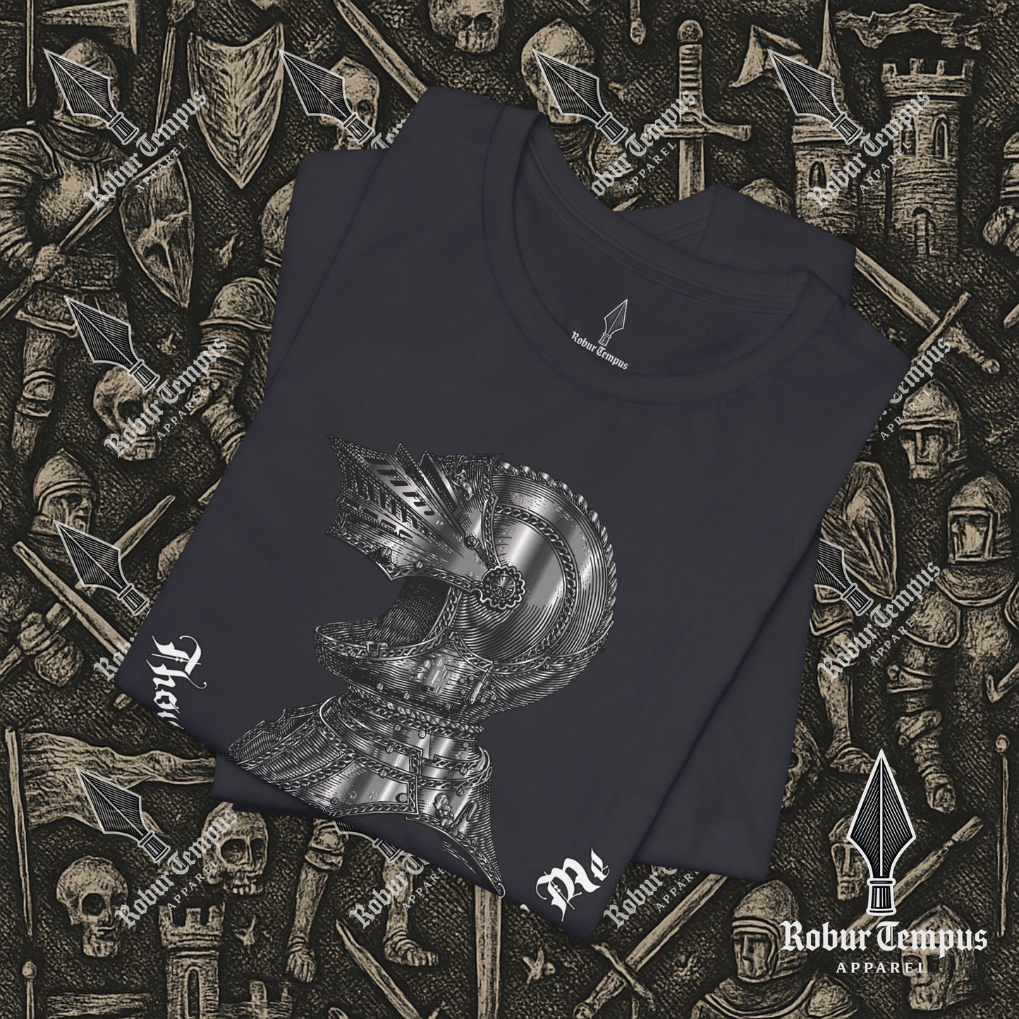 Thou Shall Not Thread On Me Helmet T-Shirt