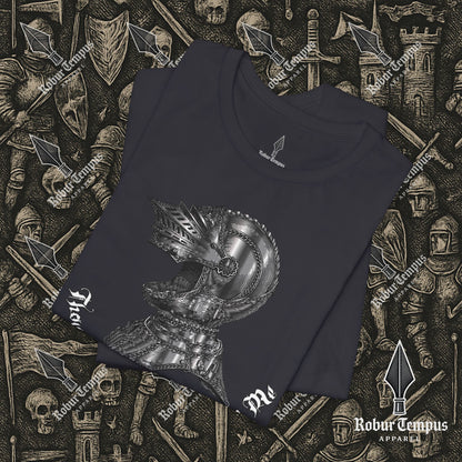 Thou Shall Not Thread On Me Helmet T-Shirt