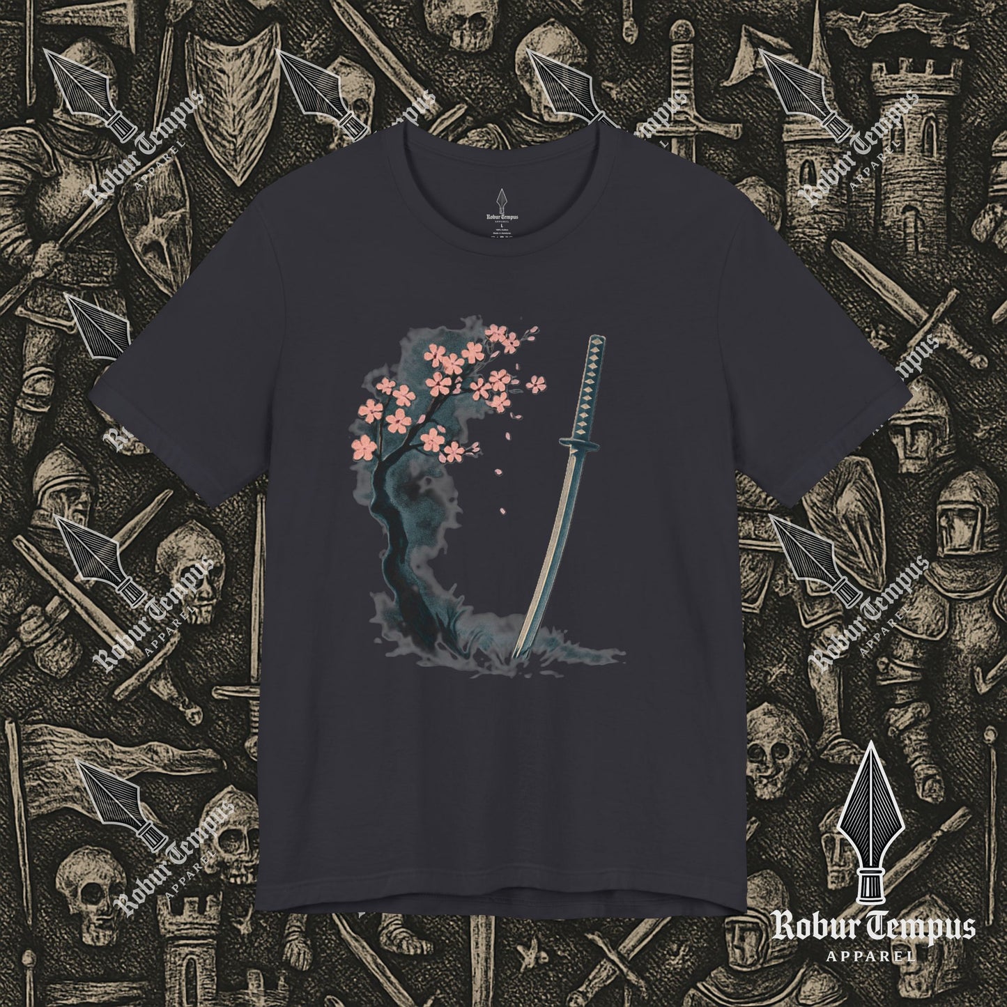 Katana by the Cherry Tree T-Shirt