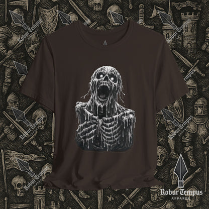 Screaming Skeleton Graphic T-Shirt