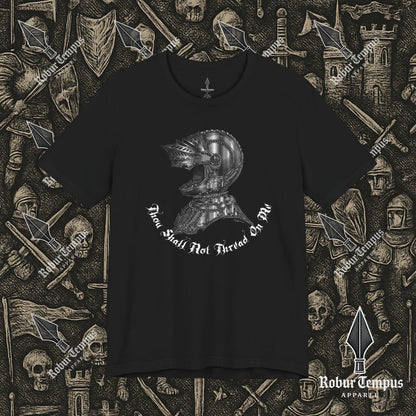 Thou Shall Not Thread On Me Helmet T-Shirt