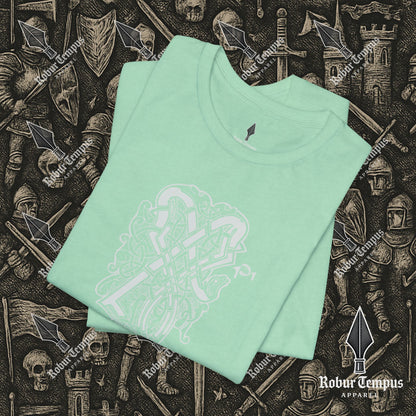 Nordic Dragon Pattern T-Shirt