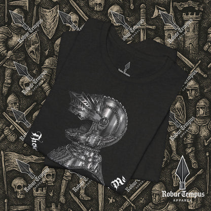 Thou Shall Not Thread On Me Helmet T-Shirt