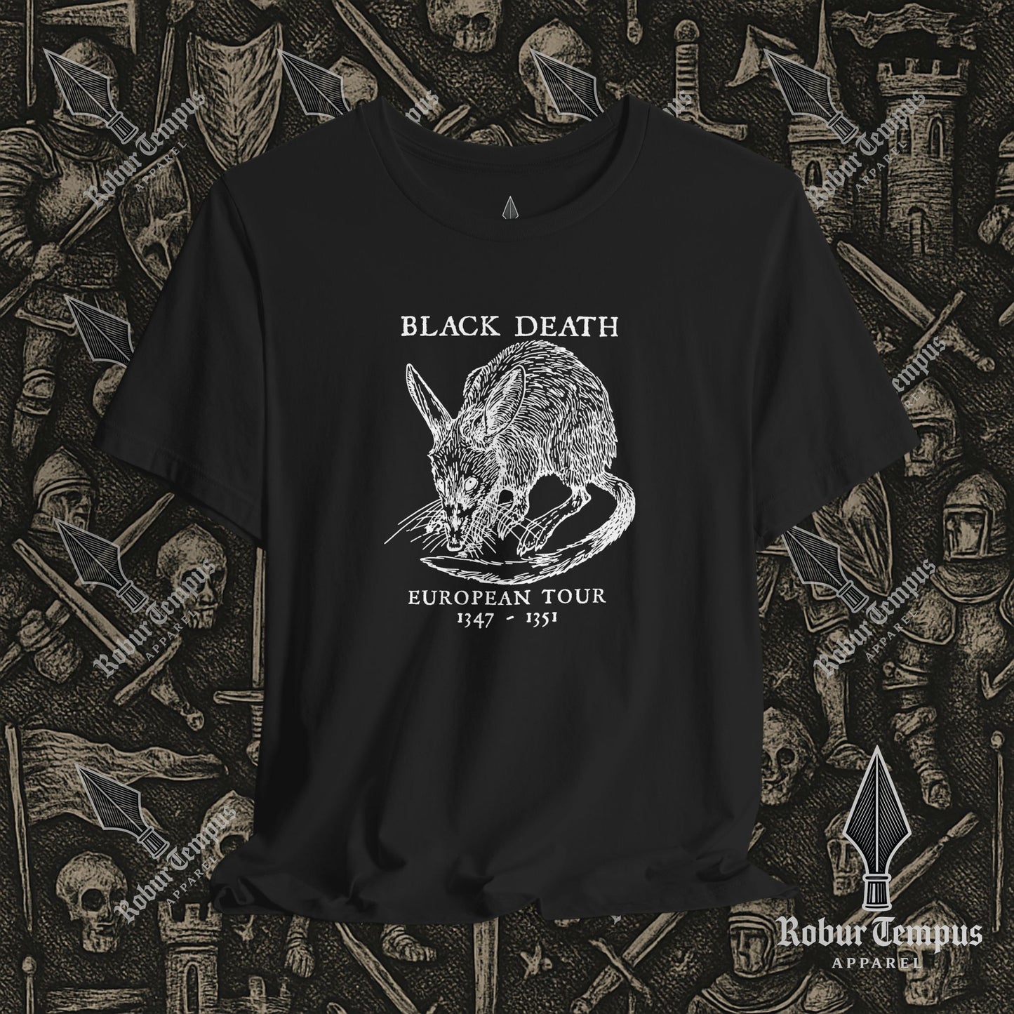 Black Death European Tour T-Shirt
