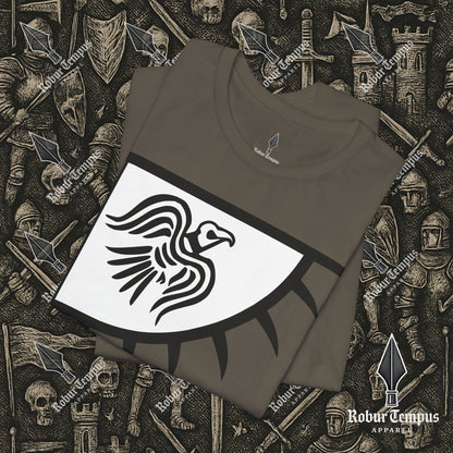 Norse Raven Banner Graphic T-Shirt