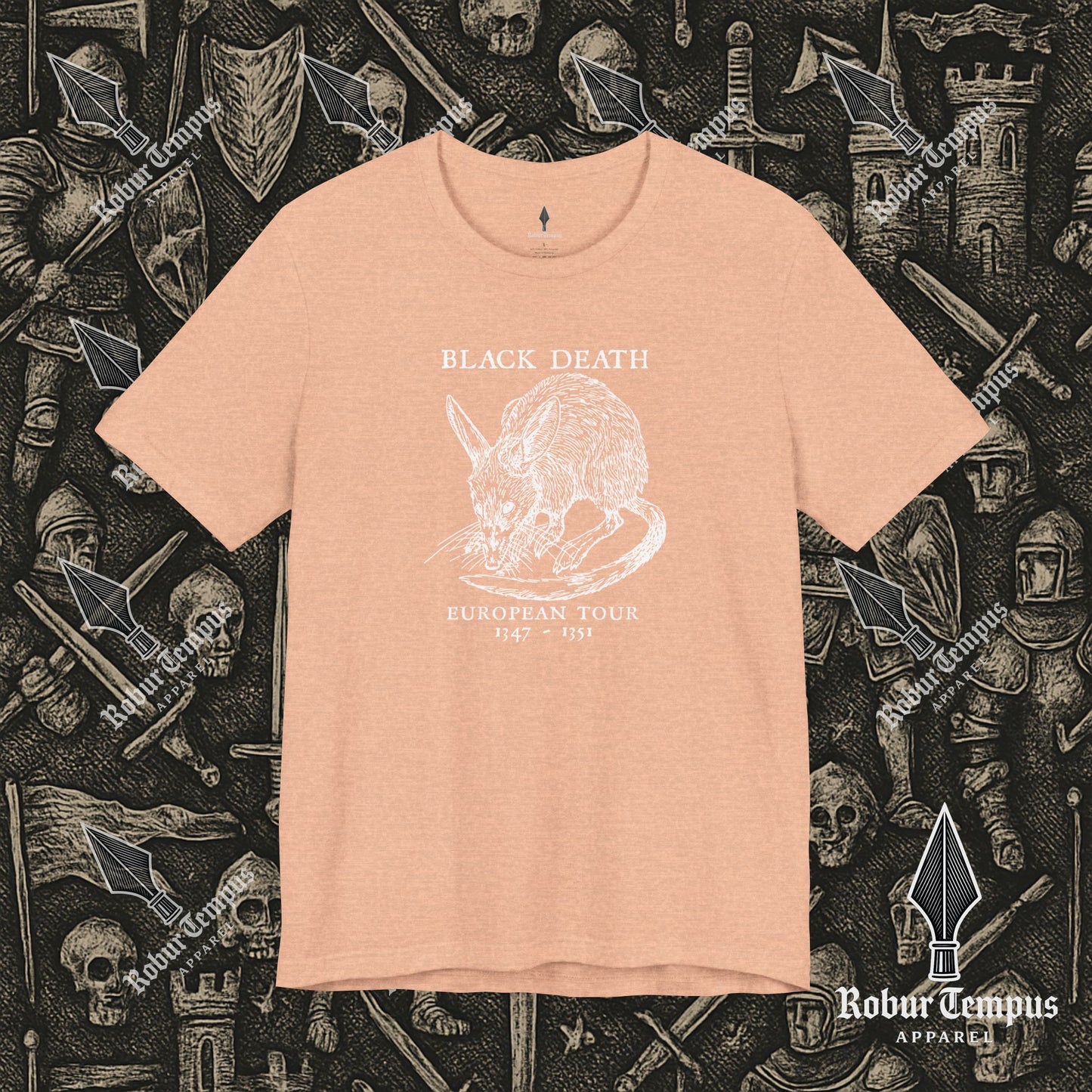 Black Death European Tour T-Shirt