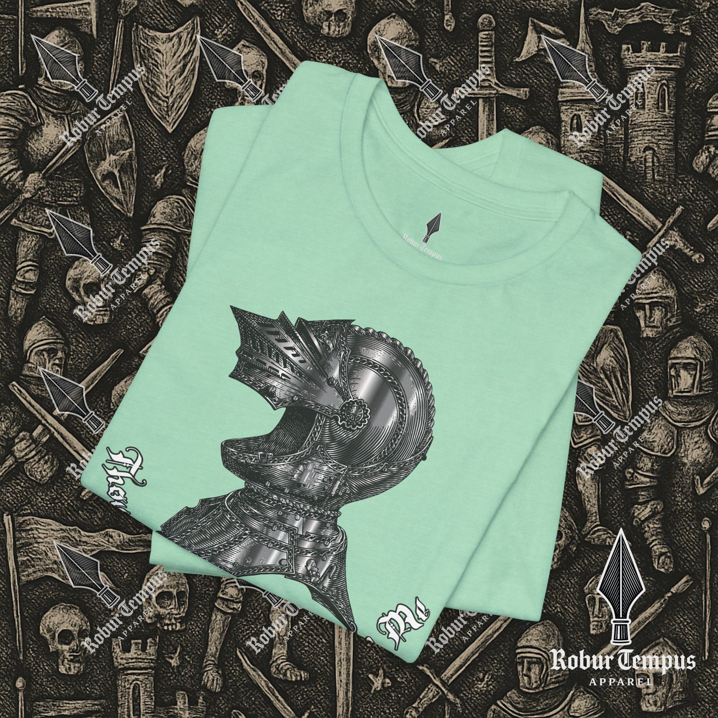 Thou Shall Not Thread On Me Helmet T-Shirt