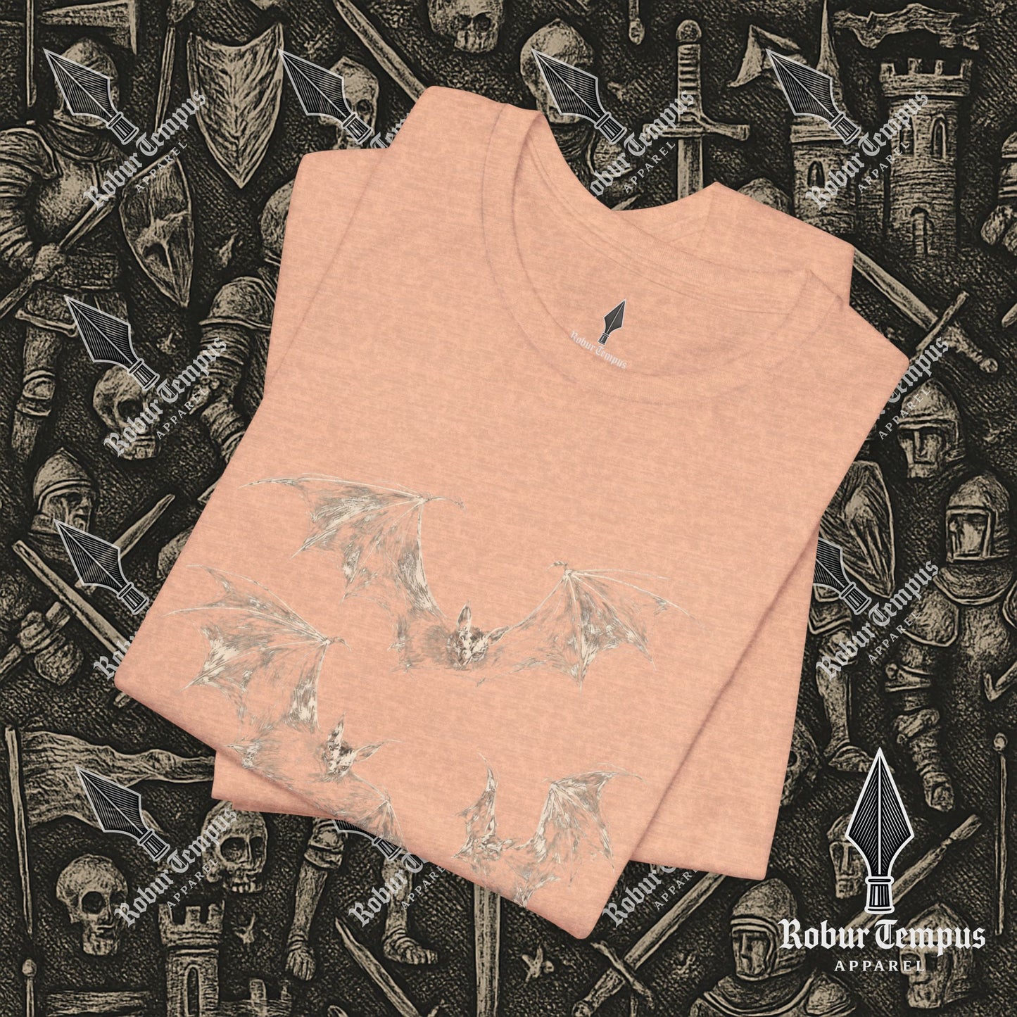 Four Bats Graphic T-Shirt