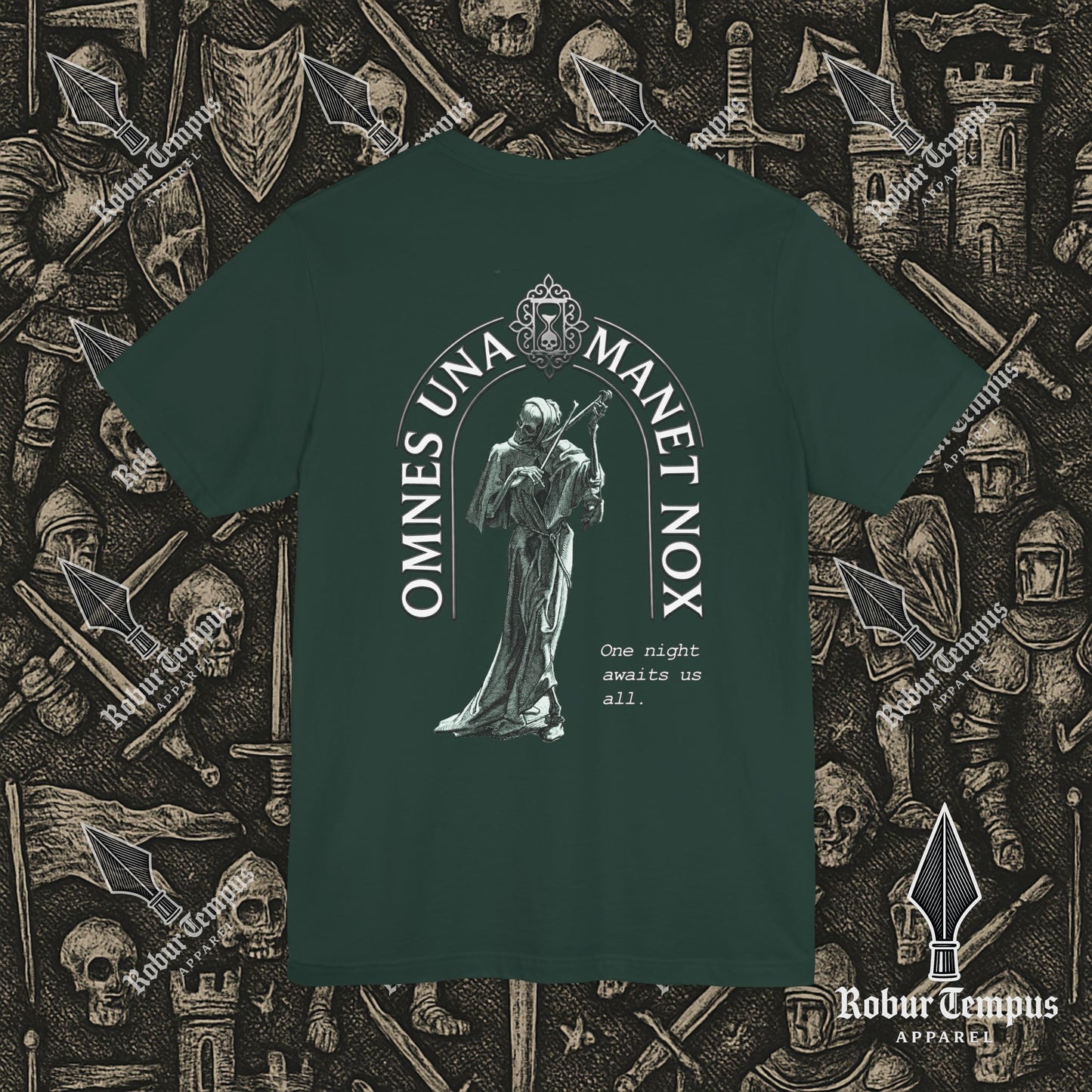 The Reaper Awaits back print T-Shirt