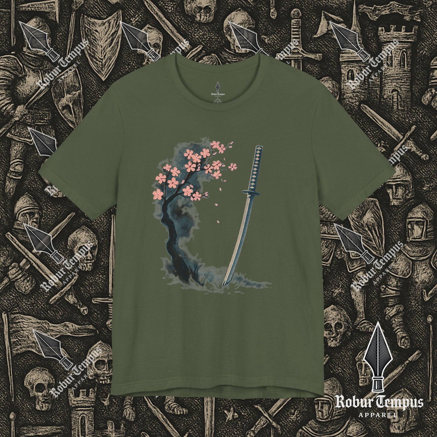 Katana by the Cherry Tree T-Shirt
