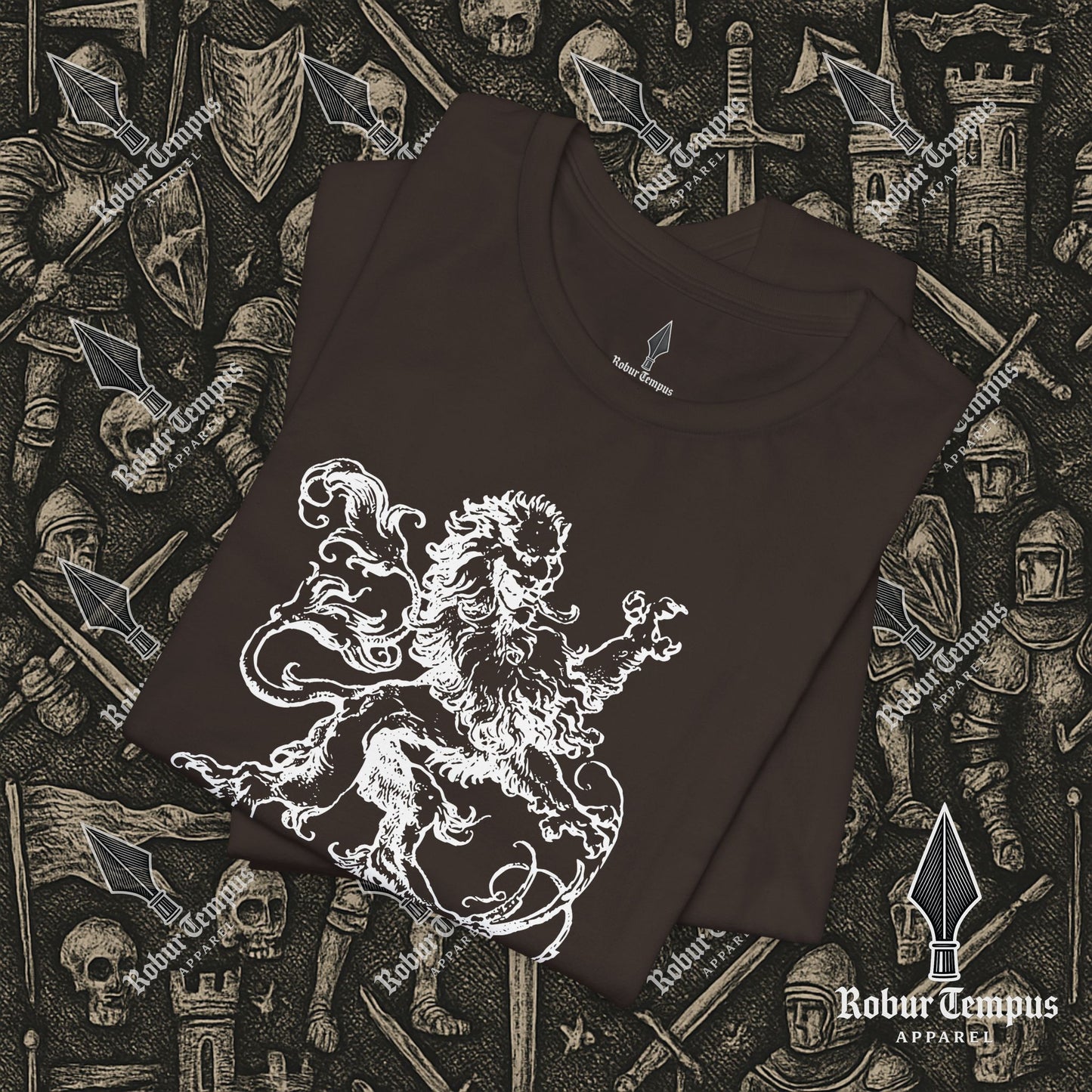 Lion Illustration T-Shirt