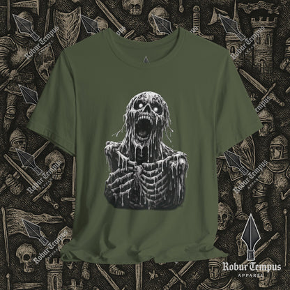 Screaming Skeleton Graphic T-Shirt