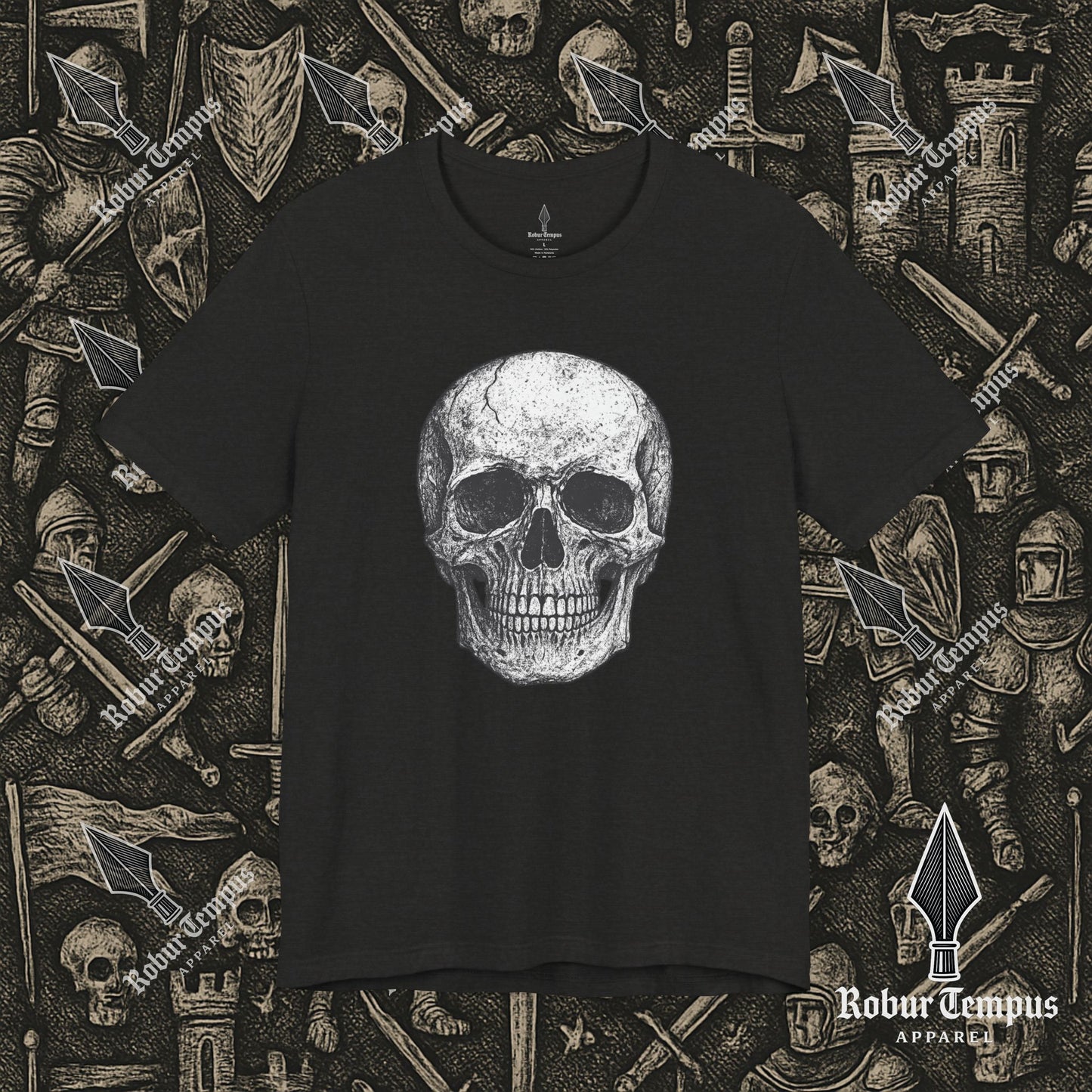 Detailed Skull T-Shirt