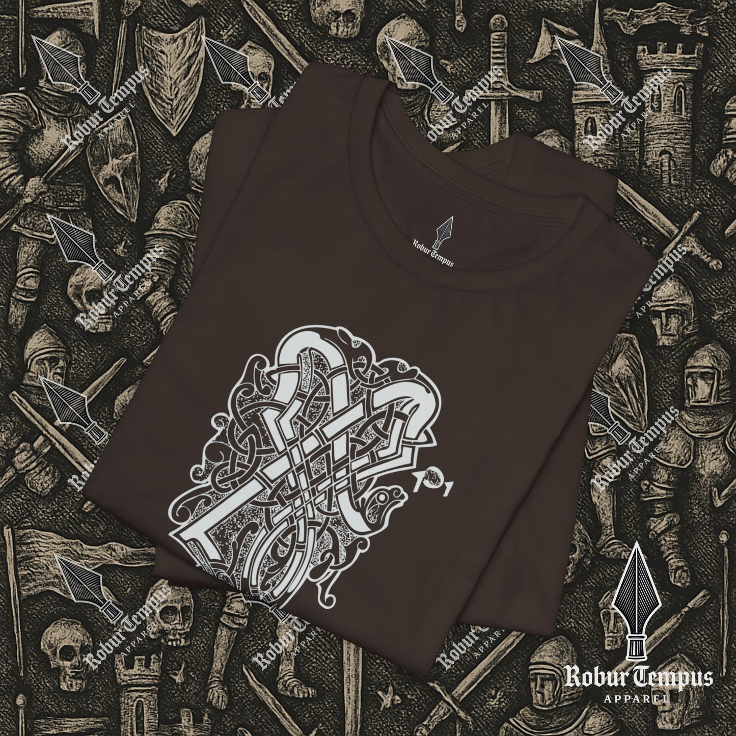 Nordic Dragon Pattern T-Shirt