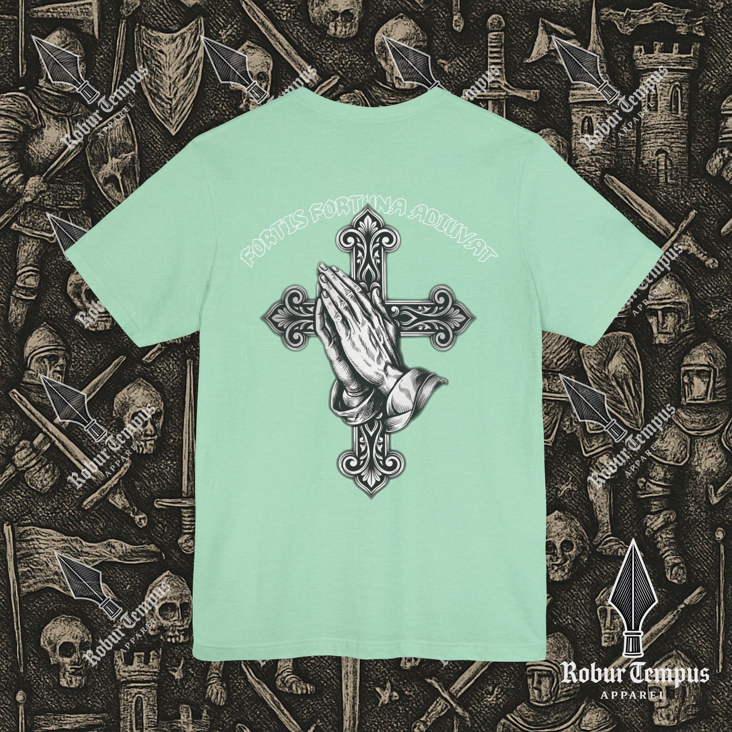 Fortis fortuna adiuvat back print T-Shirt