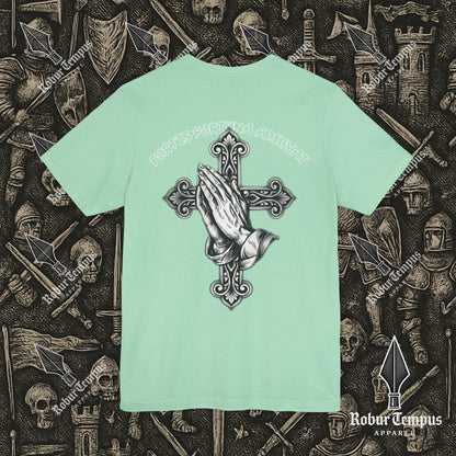 Fortis fortuna adiuvat back print T-Shirt