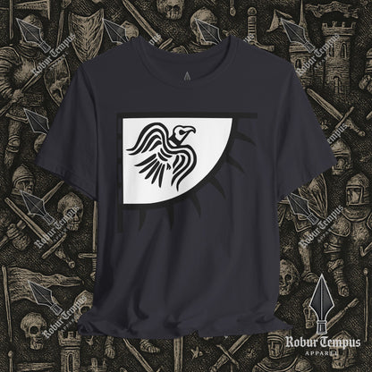 Norse Raven Banner Graphic T-Shirt