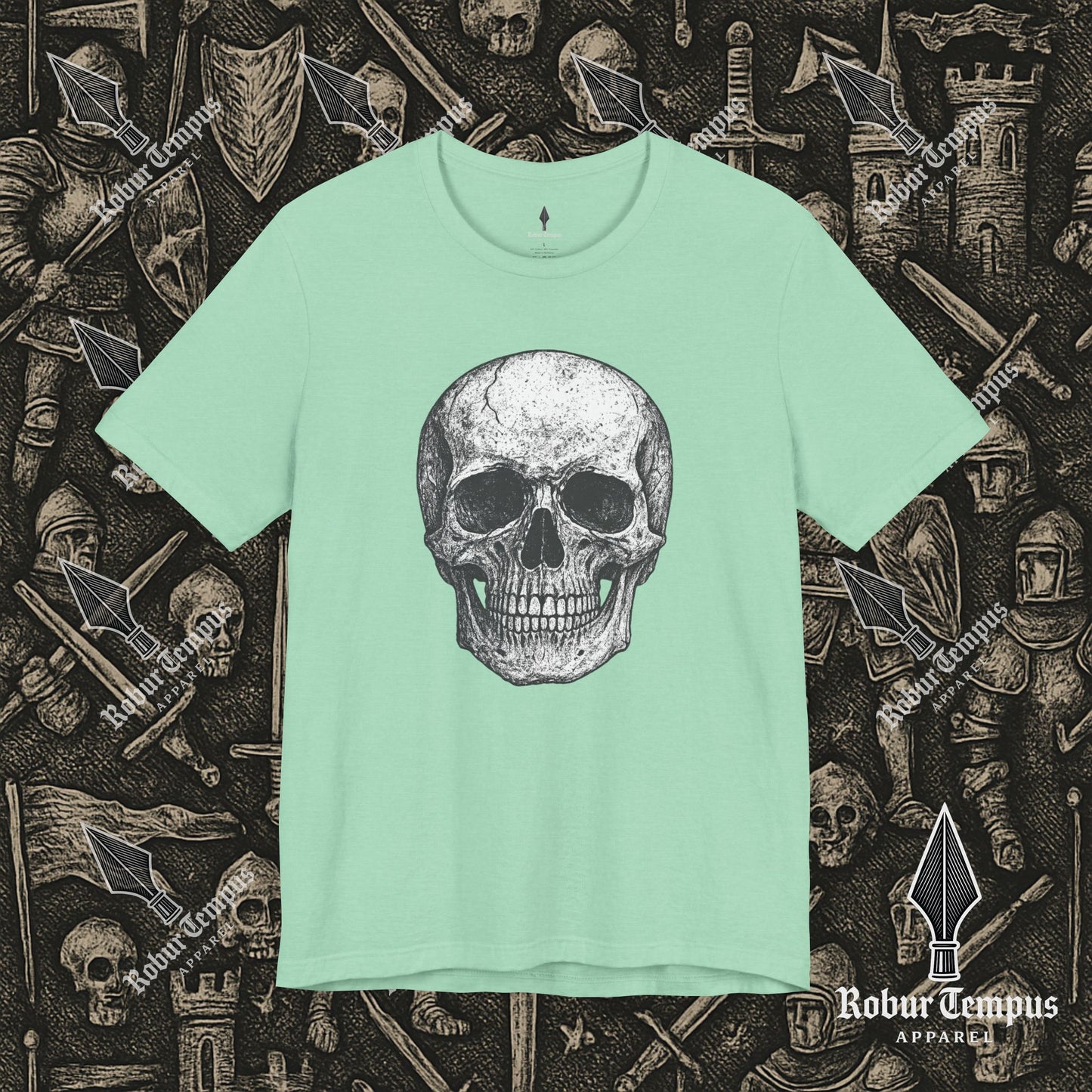 Detailed Skull T-Shirt