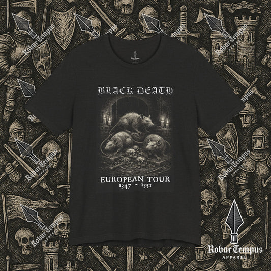 Black Death European Tour 2 Graphic T-Shirt