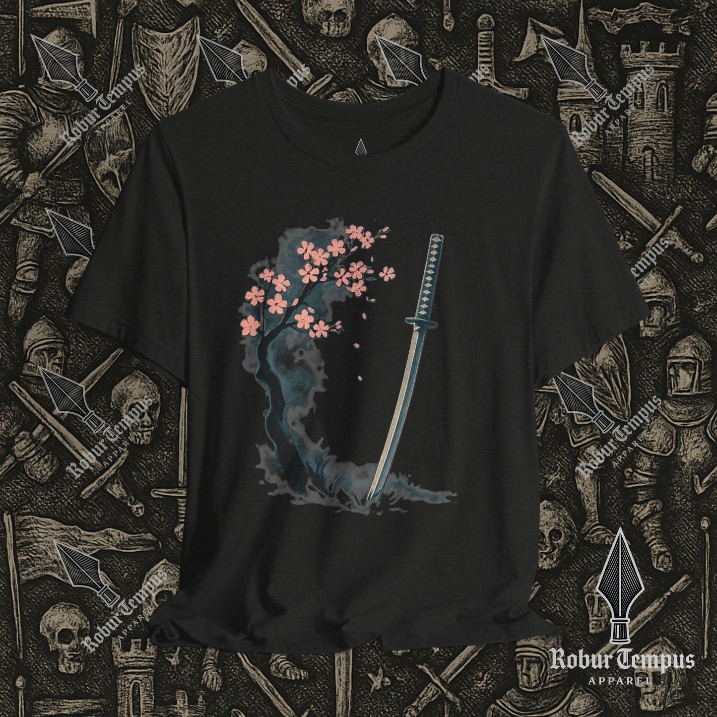 Katana by the Cherry Tree T-Shirt