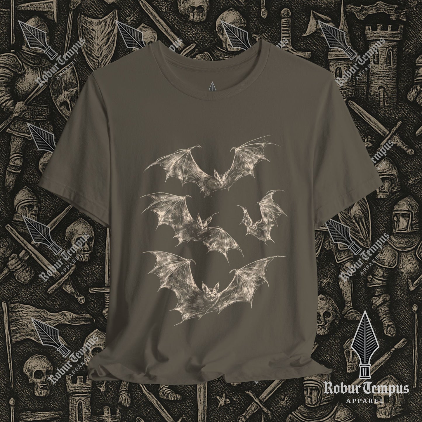 Four Bats Graphic T-Shirt