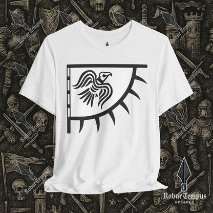 Norse Raven Banner Graphic T-Shirt